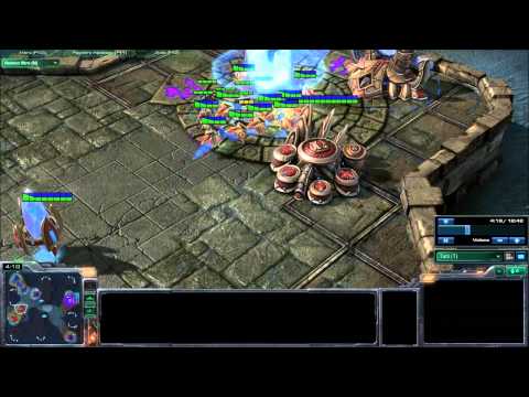 Funny Starcraft Proxy Rush - Benny Hill tact [720p]