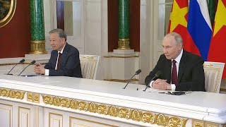 Заявления для прессы по итогам российско-вьетнамских переговоров