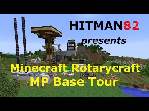 Minecraft Rotarycraft Base Tour