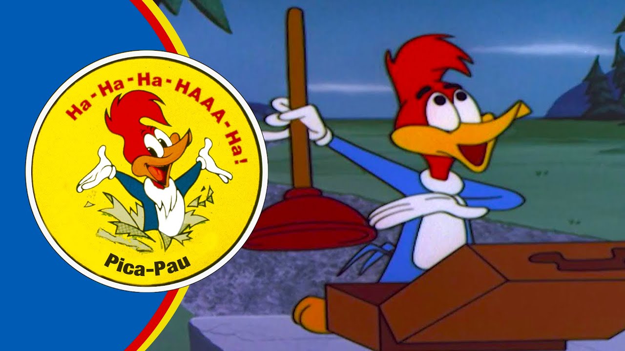 Pica-Pau é o Melhor Vendedor | 3 Horas de Episódios Antigos | Pica-Pau em Português