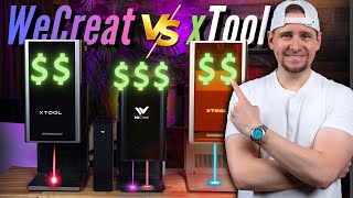 WeCreat Lumos Ultra vs xTool F2 Ultra MOPA & UV — One Machine Enough?
