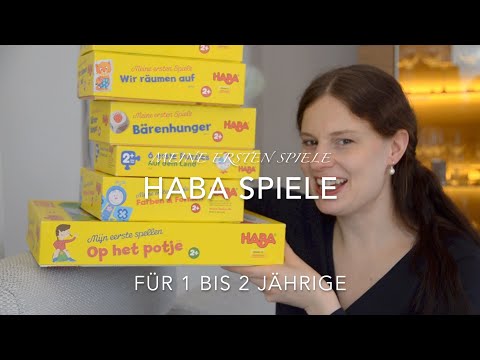 🎲Haba „Meine ersten Spiele“ Spiele für 1-2 Jährige | #haba #erstespiele #spielideen #kleinkinder