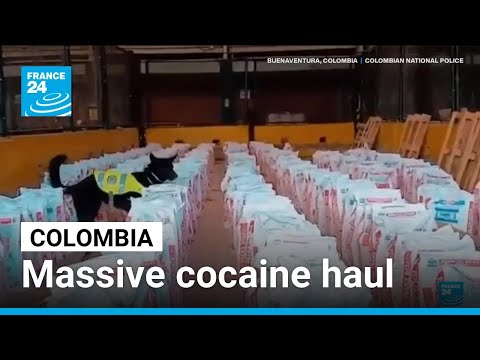 14 tonnes of cocaine seized in Colombia, as Petro rejects US criticism • FRANCE 24 English