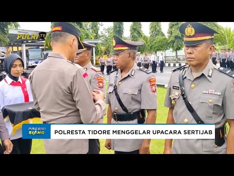 POLRESTA TIDORE GELAR SERTIJAB SEJUMLAH PEJABAT UTAMA