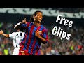 Ronaldinho - Skills and Dribbles, Free Clips