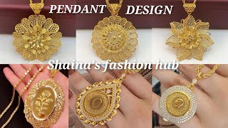 Latest Gold PENDANT Design with weight