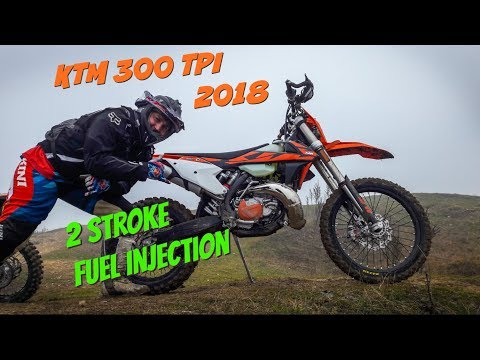 KTM 300 TPI 2018 || First Test and Ride review - 2stroke Fuel Injection DirtBike