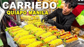 Carriedo Street Walk | Rainy Day Street Food Hunt in QUIAPO MANILA