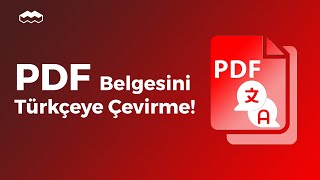 PDF Belgesini Türkçeye Çevirme! - PDF Nasıl Türkçeye Çevrilir? | #pdf 