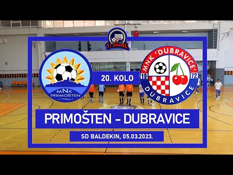 ŽMNL: PRIMOŠTEN - DUBRAVICE  2:1, 05.03.2023.