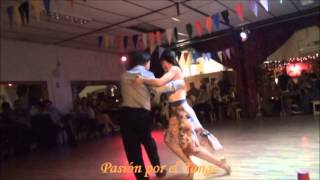 EVA ICIKSON y BRENNO MARQUES Bailando el Vals ROSAS DE OTOÑO en GNC La Practica de Tango