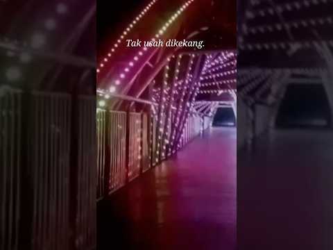 Jembatan Simpang Tujuh UNNES di Malam Hari #unnes #semarang