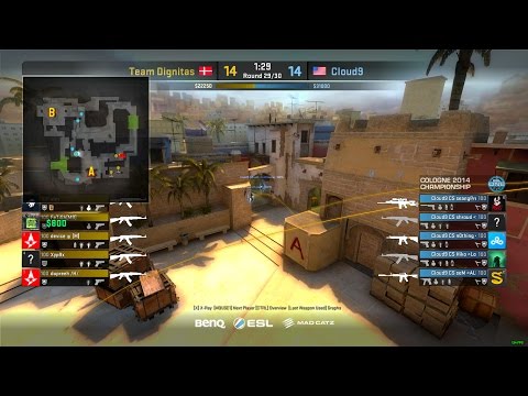 Cloud9 Greatest Comeback versus Dignitas (ESL Cologne 2014)