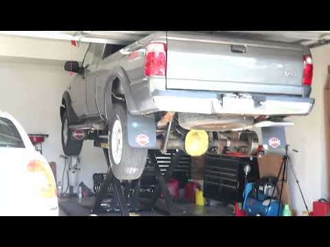Replace muffler on Ford Ranger