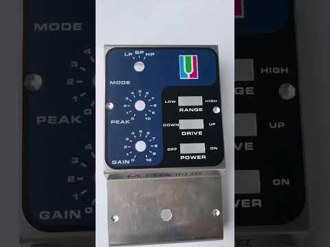 Restoration Panel for Musitronics Mu-Tron III --- Replaces Worn Out Top Aluminum Panel image 18