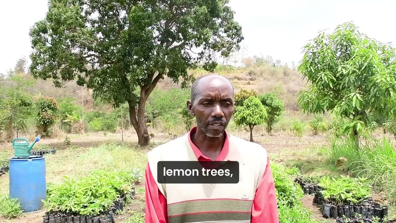 Food security for Kenyan farmer Paul with sand dams and climate-smart agriculture