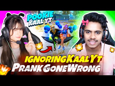 IGNORING KAAL YT PRANK GONE WRONG😂 They cried 😡 | Free Fire max
