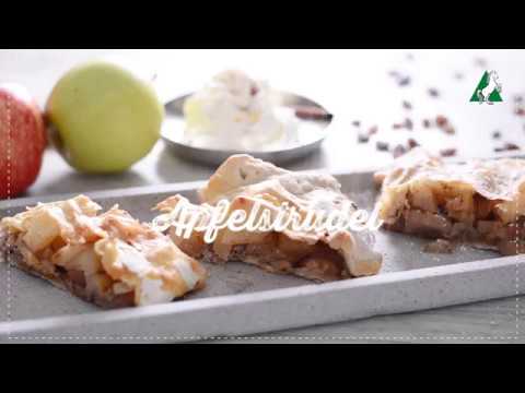 Apfelstrudel Rösselmehl Backvideo