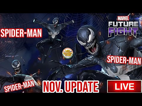 🚨NOVEMBER UPDATE🚨 LIVESTREAM REACTION | Symbiote Spider-Man | Marvel Future Fight