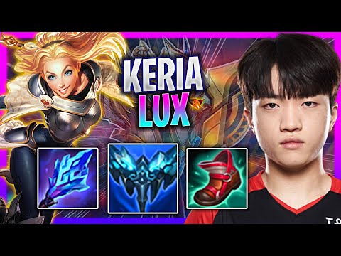 LEARN HOW TO PLAY LUX SUPPORT LIKE A PRO! | T1 Keria  Plays Lux Support vs Blitzcrank!  Season 2023