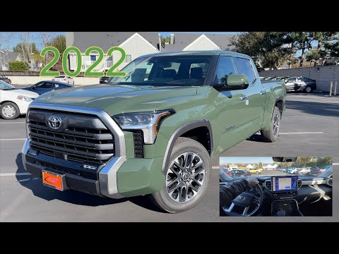 2022 Toyota Tundra Limited First Look Overview and test drive