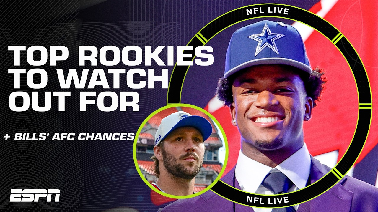 Field Yates' TOP 5 INSTANT IMPACT ROOKIES 🏈 + Expectations for the Bills and Packers 👀 | NFL Live