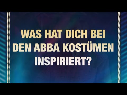 ABBAMANIA THE SHOW - Owe Sandström - Was hat dich bei den ABBA Kostümen inspiriert?