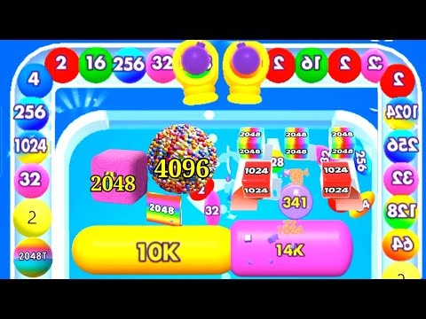 Bounce Merge | bounce and collect in bounce Merge highest score ( 2048, 4096 ,4192 )