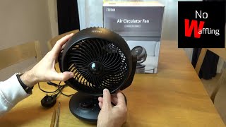 How to CLEAN an Amazon Fan FTOTHH XD 1589F 22dB Quiet Fan - Beginners guide