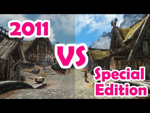 Skyrim 2011 VS Skyrim Special Edition (Graphics Comparison)