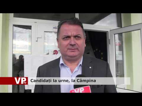 Candidați la urne, la Câmpina