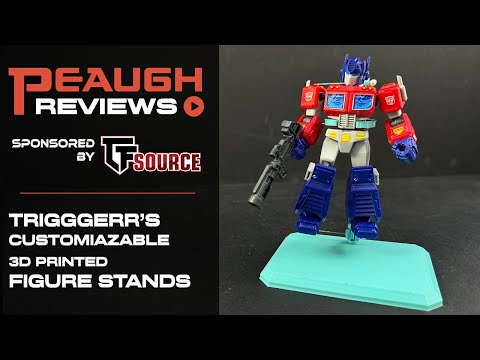 Video Review: TRIGGGERR's Customizable 3D Printed Figure Stands