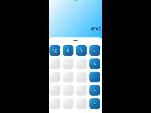 🚀 Modern Calculator UI in Jetpack Compose | Smooth & Clean Design