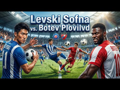Levski Sofia vs. Botev Plovdiv - Parva Liga - BLG 1994-1995