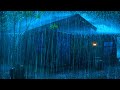 NO ADS Sleep Immediately On A Rainstorm Night With Heavy Rain On Tin Roof Powerful Thunder