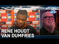René houdt van Dumfries: 'Een lust voor het oog' | VERONICA INSIDE