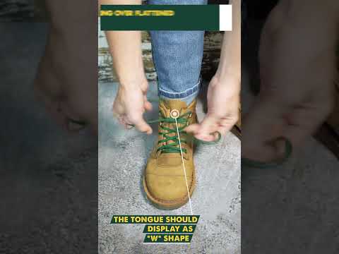 Training your Boot's tongue can make the difference for that perfect fit! 😜📏#MyJimGreens #JimGreen