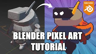 How To Make Pixel Art In Blender - The Complete Guide