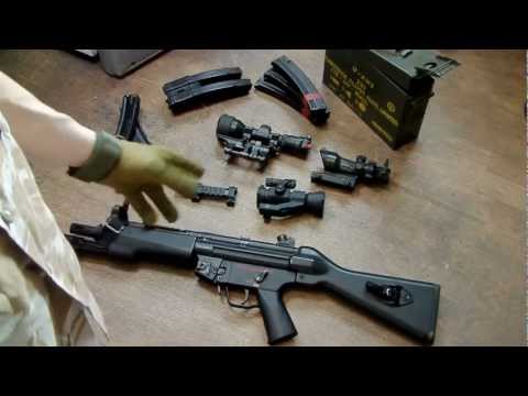 LaZouche Custom airsoft TM MP5A4 review.