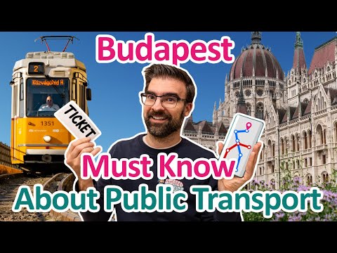 EVERYTHING about BUDAPEST PUBLIC TRANSPORT you MUST KNOW! | Hungary Travel Guide