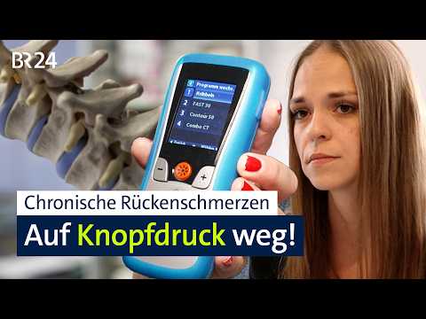 "Schmerz-Schrittmacher" im Rücken: Per Fernbedienung chronische Schmerzen regeln | Abendschau | BR24