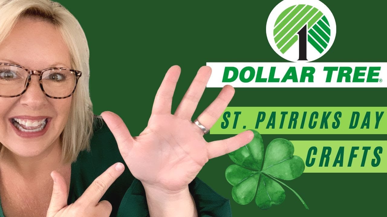 *IMPRESSIVE* These 5 Dollar Tree Saint Patrick's Crafts Are TOO GOOD to Miss