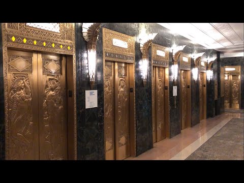 BEAUTIFUL Custom Otis High-Rise Elevators @ 1 N Lasalle - Chicago, IL.