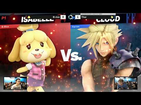 Sink or Swim 149 SSBU WR3 - B-rice (Isabelle) vs Thor (Cloud)