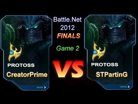 StarCraft 2 - CreatorPrime[P] vs STPartinG[P] :Finals - Battle Net 2012 G2 (Commentary)