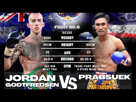 Jordan Godtfredsen Vs Prabsuek - Domination Muay Thai 26