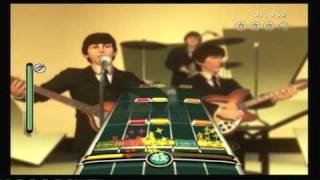 The Beatles Rock Band: Can't Buy Me Love- Sight Read (100% Gold Stars)