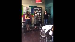 The Unthanks live in An Grianan's cafe (via Periscope)