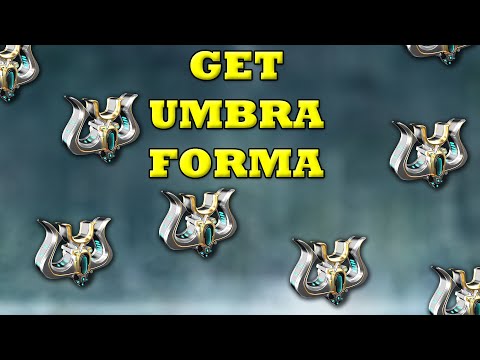 Warframe How To Get Umbral Forma