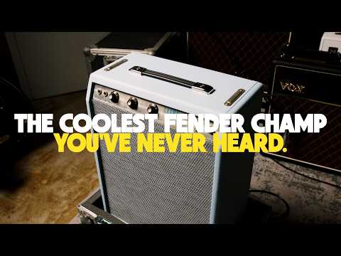 The coolest Fender Champ you've never heard